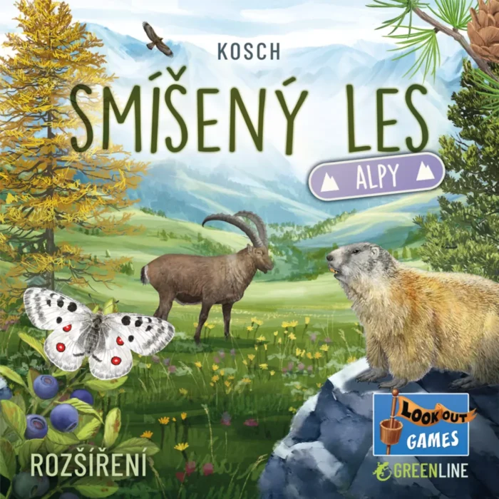 Smíšený les: Alpy